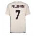 Maillot de foot AS Roma Lorenzo Pellegrini #7 Extérieur vêtements 2023-24 Manches Courtes